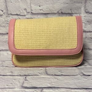 Lancome Pink and Cream Clutch